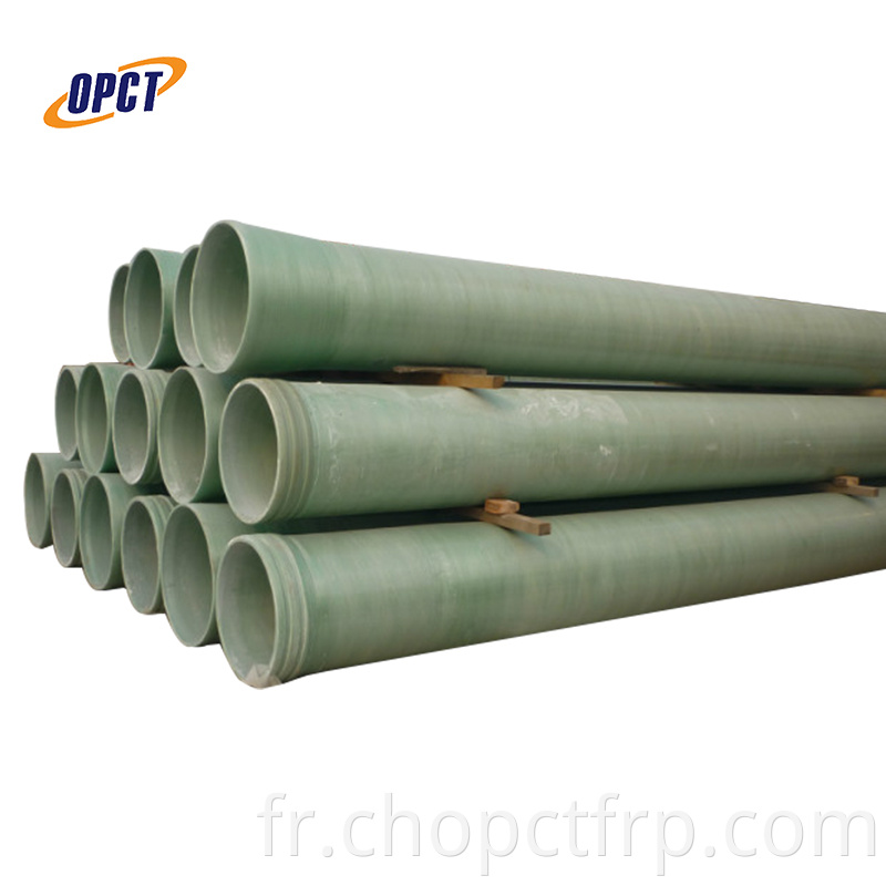 Raccords de tuyaux GRP FRP, tuyaux de tube, prix du tuyau GRP